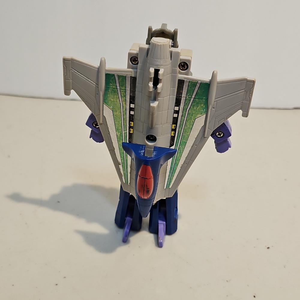 Transformers G1 Decepticon Targetmaster Needlenose  Jet Hasbro Takara 1988 - Picture 8 of 10